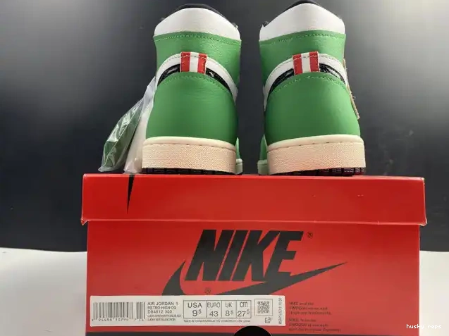Cheap Husky Green DB4612-300 Jordan Retro Lucky 1 Air High 0420